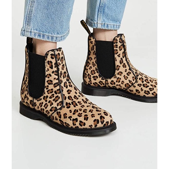 Dr. Martens Shoes - Doc Marten Flora Leopard Chelsea boot Sz 7